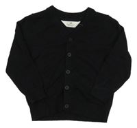 Černý propínací svetr H&M
