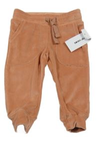 Nové - starorůžové sametové tepláky DKNY