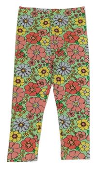 Barevné květované legíny Matalan