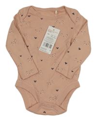 Nové - růžové body s kočkami F&F