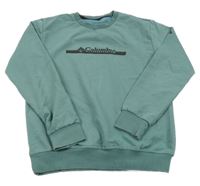 Zelená lehká mikina s logem - Columbia 