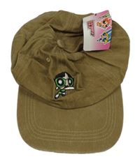 Nové - khaki kšiltovka s výšivkou 