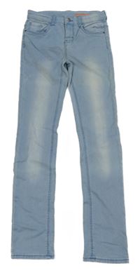 Světlemodré skinny rifle hema