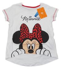 Nové - Bílé tričko s Minnie Disney