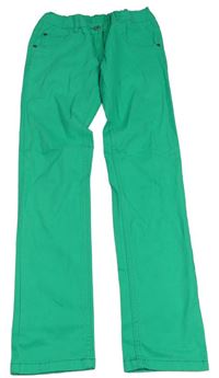 Zelené skinny rifle Stop&GO