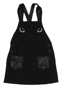 Černé laclové šaty s čumákem H&M
