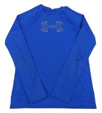 Tmavomodré thermo triko s logem Under Armour