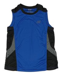 Modro-černé sportovní tílko Crivit