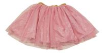 Růžová tylová sukně s hvězdami Kiki&Koko