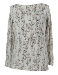 Dámské bílo-barevné melírované triko Esprit 