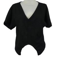 Dámská černá crop halenka Zara 