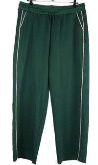 Dámské tmavozelené sportovní teplákové kalhoty s pruhy Helen Steele 