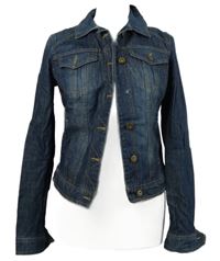 Dámská tmavomodrá riflová bunda Next 