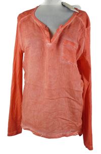 Nové - Dámská korálová polo halenka Tom Tailor 