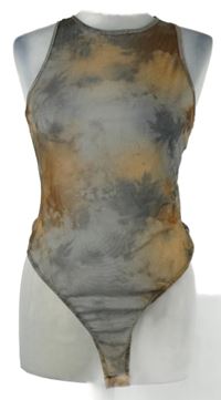 Nové - Dámské béžovo-hnědé tónované tylové body MissGuided 