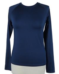 Dámské tmavomodré sportovní funkční triko 