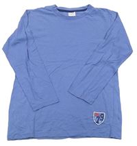 Modré triko s potiskem Pocopiano