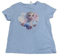Světlemodré tričko s Elsou H&M
