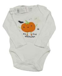 Nové- Bílé body s dýní F&F