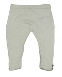 Bílé úpletové kalhoty Little nutmeg