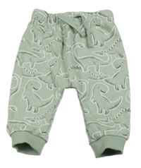 Světlezelené tepláky s dinosaury matalan