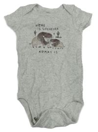 Šedé melírované body Carter´s