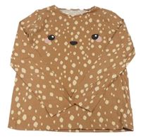 Hněfé vzorované triko s čumákem H&M