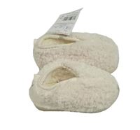 Nové - Krémové huňaté zateplené domácí bačkory F&F vel. 20-22