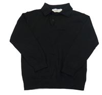 Černý svetr s límečkem H&M