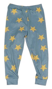 Světlemodré pyžamové kalhoty s hvězdami Shein