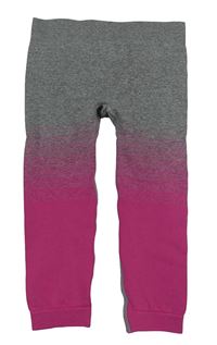 Šedo-fuchsiové funkční legíny Lupilu