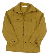 Okrová riflová košile M&S