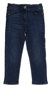 Tmavomodré skinny rifle Matalan