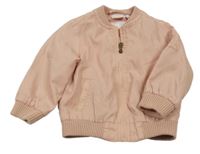 Světlerůžový šusťákový jarní bomber Impidimpi