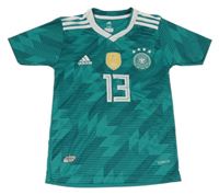 Zelený sportovní dres Deutscher Fussball bund Adidas