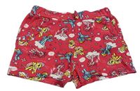 Růžové bavlněné kraťasy s My Little Pony zn. George 