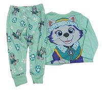 Světlezelené pyžamo s Paw Patrol Nickelodeon