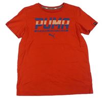 Červené tričko s logem Puma