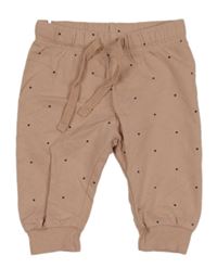 Starorůžové tepláky s puntíky H&M