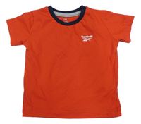 Červené tričko s logem Reebok