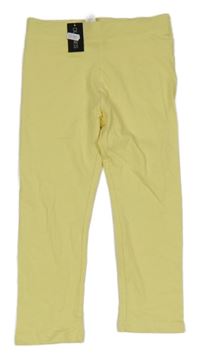 Nové - Žluté capri legíny Dunnes