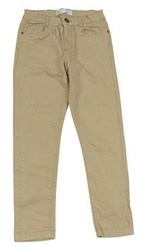 Béžové skinny rifle ZARA