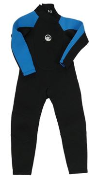 Černo-modrý neopren St. Bernard
