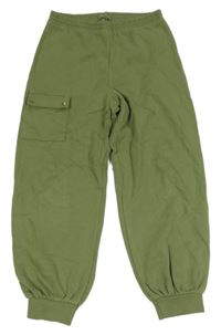 Khaki tepláky s kapsou RIVER ISLAND