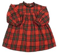 Červeno-kostkované šaty Next