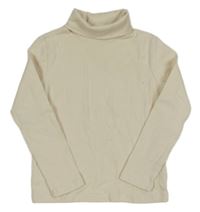 Smetanový žebrovaný rolák H&M