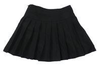 Černá skládaná sukně miss e-vie