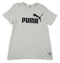 Bílé tričko s logem PUMA