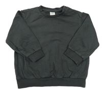 Černošedá mikina H&M