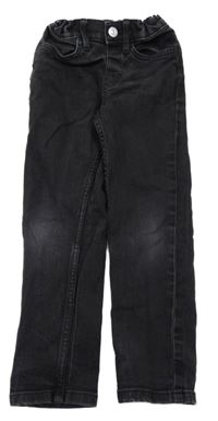 Černé slim fit rifle H&M